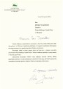 List gratulacyjny Dyrektora WUP Toruń
