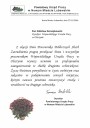 List gratulacyjny Dyrektora PUP Nowe Miasto Lubawskie