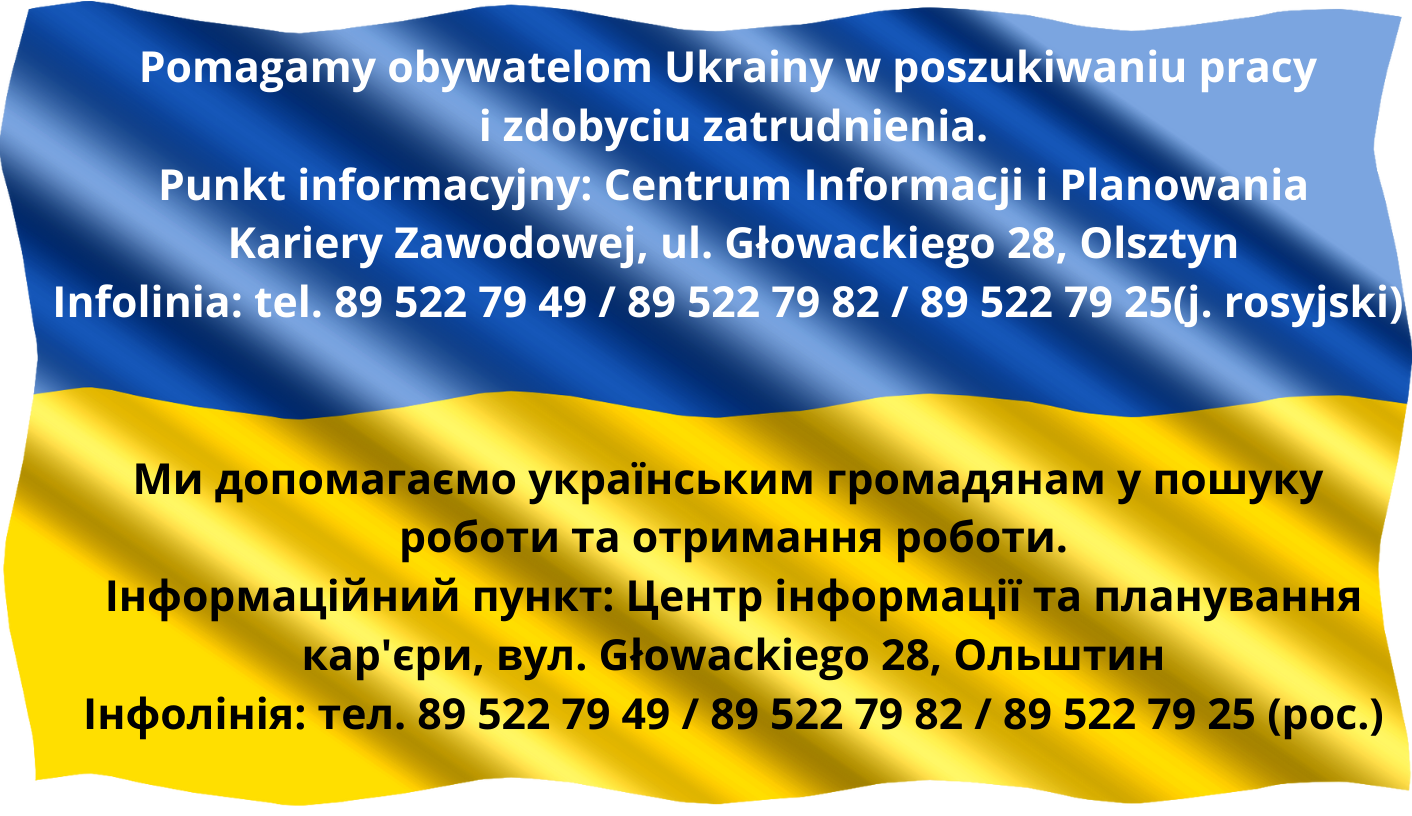 informacja dla obywateli Ukrainy - punkt informacyjny